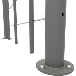 Minka Garde-corps gris avec barreaux 7