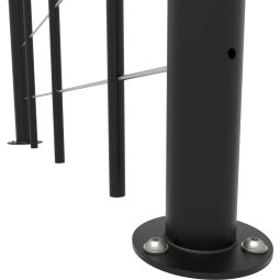 Minka rampe noire avec sangles 7