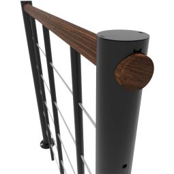 Minka rampe noire avec sangles 5