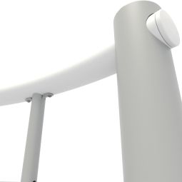 Minka balustrade blanche avec câbles 6