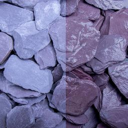 Gravillons ardoise Canadian Slate violet 3