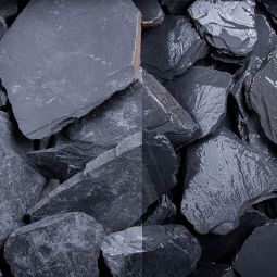 Gravillons ardoise Canadian Slate naturel 4