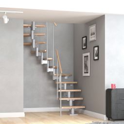 Escalier modulaire Dublin, garde-corps inclus 3