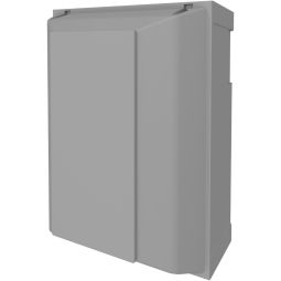 Entraînement de porte double avec 12