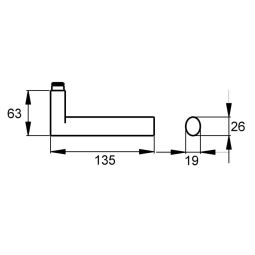 Poignée de porte Karcher Madeira 4
