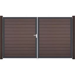 Portail double GroJa Solid pour 5