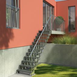Escalier extérieur droit DOLLE Gardentop 3