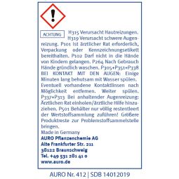 Nettoyant anti-moisissures AURO No. 412 4