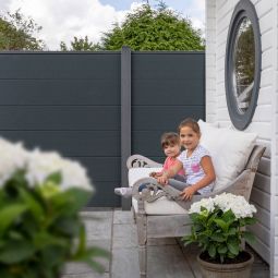 GroJa BasicLine panneau Brise-vue en 3