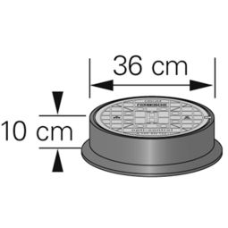 Couverture de puits en fonte 3