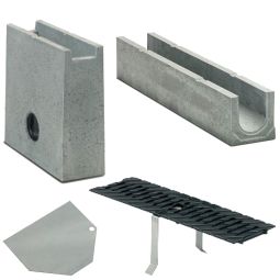 Set de caniveau de drainage 3
