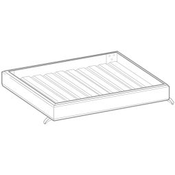 Auvent rectangulaire, gutta, NM auvent 3