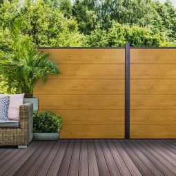 GroJa BasicLine panneau Brise-vue en 3