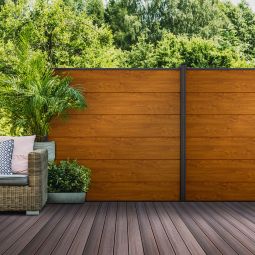 GroJa BasicLine panneau Brise-vue en 3