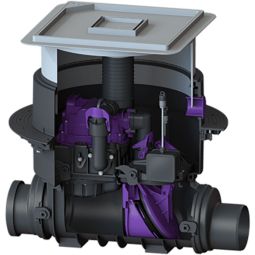 Clapet anti-retour KESSEL Pumpfix-F-confort, plancher, 3