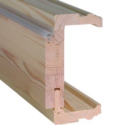 Huisserie profilée Kilsgaard, chambranle bois 3