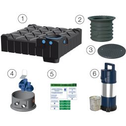 Récupérateur eau de pluie enterré 4