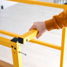 Balustrade de trémie et escalier 5
