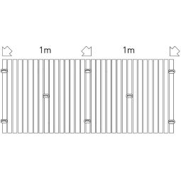 Kit de fixation pour canisse 4