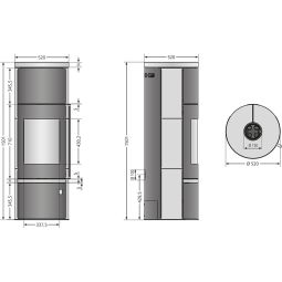 Justus cheminée Faro Aqua 2.0 7