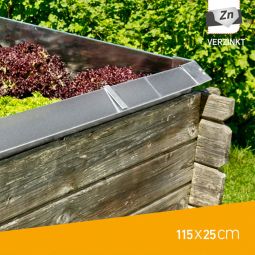 Windhager paroi anti limaces galvanisée 4