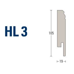 Parador plinthe uni blanc D001 5