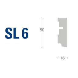 Parador plinthe uni blanc D001 9