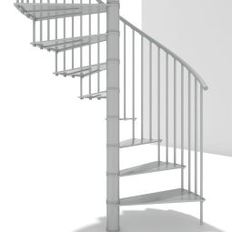 Minka escalier colimaçon Portofino blanc 5