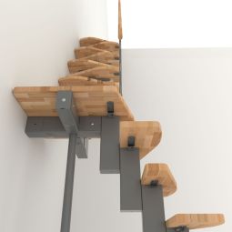 Minka escalier compact Quatro Turn 6