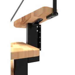 Minka escalier compact Quatro Turn 8
