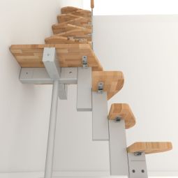 Minka escalier compact Quatro Turn 5