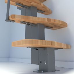 Minka escalier compact Quatro gris 6