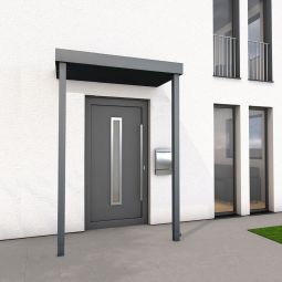  Auvent de porte rectangulaire 3