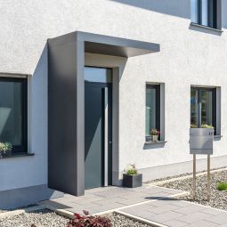 Auvent de porte rectangulaire, gutta 14