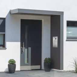 Auvent de porte rectangulaire, gutta 5