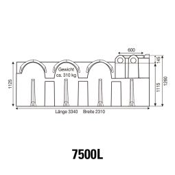 Rewatec Cuve Plate F-Line 6