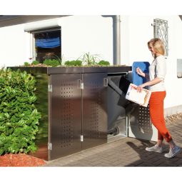 Binto cache poubelle pour 4 3