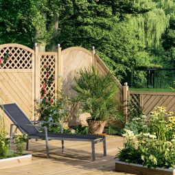 TraumGarten Panneau Brise-vue GADA en 4