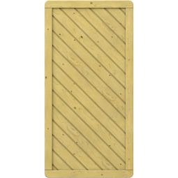 TraumGarten Panneau bois carré Brise-vue 4