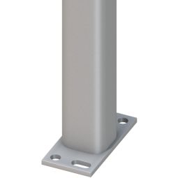 Poteau en métal, TraumGarten, argent 3