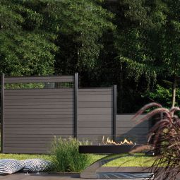 Panneau brise-vue bois composite, TraumGarten 7