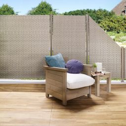Panneau brise-vue, TraumGarten WEAVE gris 3