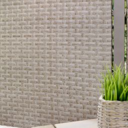 Panneau brise-vue, TraumGarten WEAVE gris 3