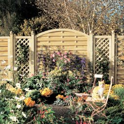 Panneau brise-vue bois, TraumGarten XL 3