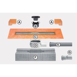 Schlüter-KERDI-LINE H Caniveau de douche 3