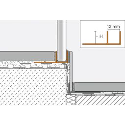 Schlüter-DECO SG profil de réception 4