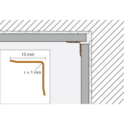 Schlüter-ECK KI E Profil d'angle 3