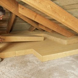 Isolation comble perdu Steico Steicotop 3