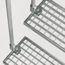 Palier intermédiaire grille caillebotis pour 4