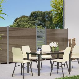 TraumGarten Brise-vue SYSTEM RHOMBE Chêne 7